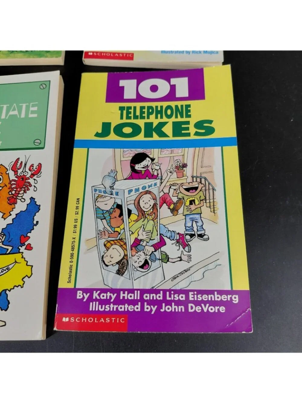 Vintage 101 Jokes Books Lot 4 Melvin Berger Scholastic Paperback 1980s Humor